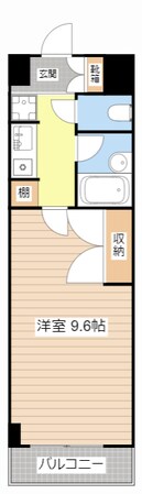 シャン・ド・フルール竹村の物件間取画像